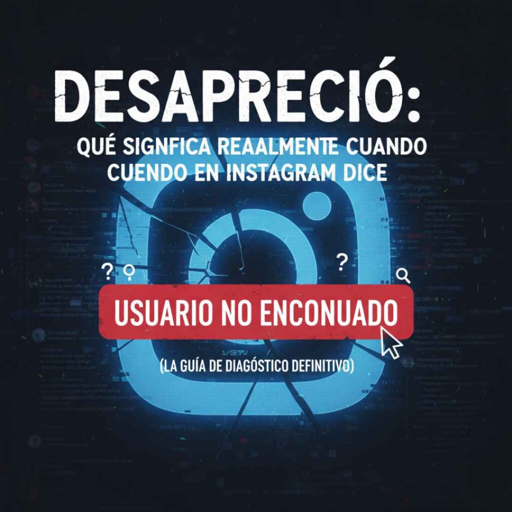 Usuario No Encontrado en Instagram: Diagnóstico Experto (Bloqueo vs. Eliminación)